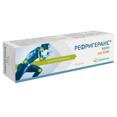 Рефригеранс Актив Крем при мускулни болки x75 мл Danhson | Refrigeration Active Cream for muscle pain x75 ml Danhson
