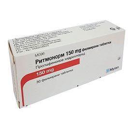 РИТМОНОРМ ТАБЛ. 150МГ Х 30 | RHYTHMONORM tab. 150MG X 30