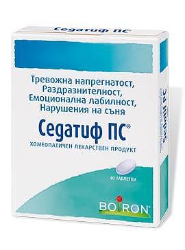 СЕДАТИФ РС ТАБЛ. Х 40 | SEDATIF RS tab. X 40