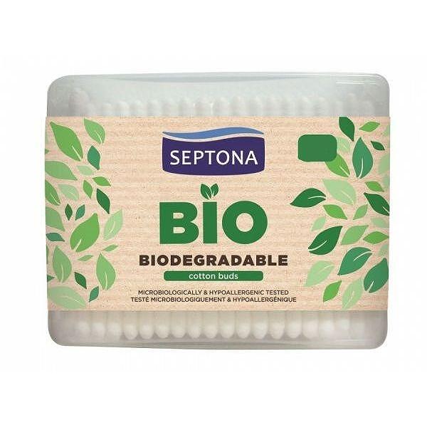 Septona клечки за уши биоразградими 300 бр. кутия | Septona biodegradable ear sticks 300 pcs. box