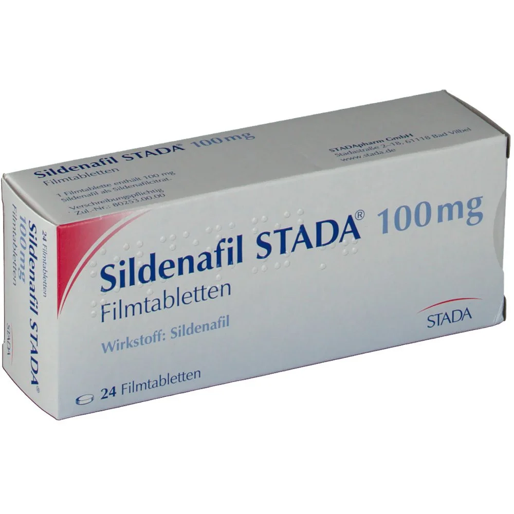 СИЛДЕНАФИЛ СТАДА ТАБЛ. 100МГ Х 4 | SILDENAFIL STADA tab. 100MG X 4