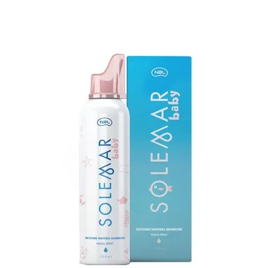 СОЛЕМАР БЕЙБИ СПРЕЙ ЗА НОС 100МЛ | SOLEMAR BABY NOSE SPRAY 100ML