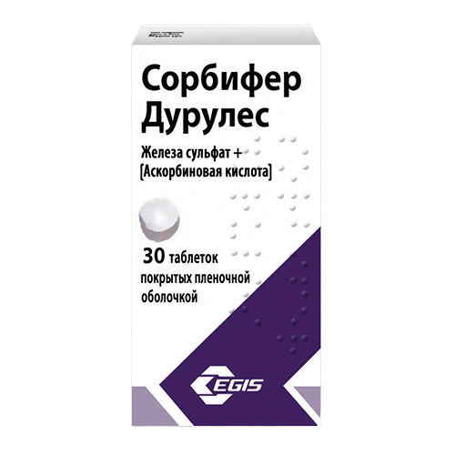 СОРБИФЕР ДУРУЛЕС ТАБЛ. 320МГ Х 30 | SORBIFER DURULES tab. 320 MG X 30