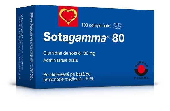 СОТАГАММА ТАБЛ. 80МГ Х 50 | SOTAGAMMA tab. 80 MG X 50