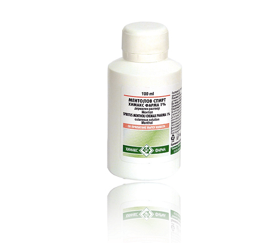 СПИРТ МЕНТОЛОВ 100МЛ Х | RUBBING ALCOHOL MENTHOL 100ML H