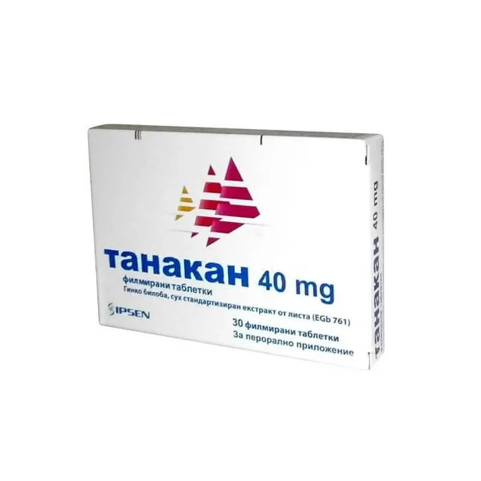 ТАНАКАН ТАБЛ. 40МГ Х 30 | TANAKAN tab. 40 MG X 30