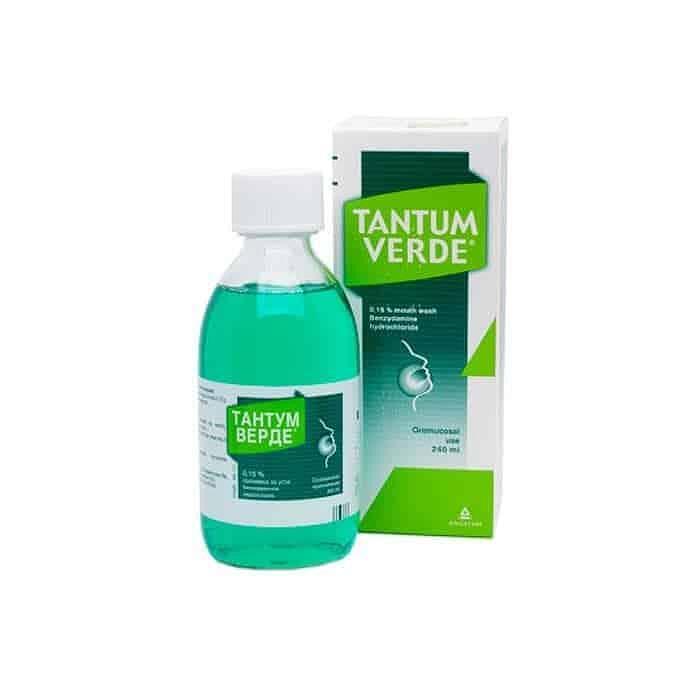 Тантум Верде разтвор за уста 0.15% 240мл | Tantum Verde oral solution 0.15% 240ml