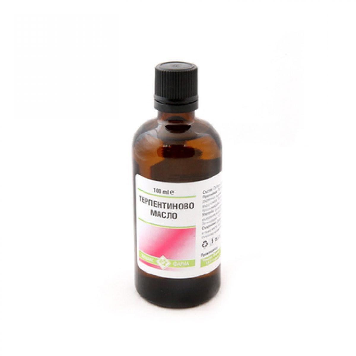 ТЕРПЕНТИНОВО МАСЛО 100МЛ Х | TURPENTINE OIL 100ML X