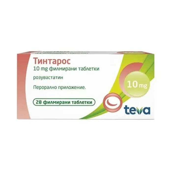 ТИНТАРОС ТАБЛ. 10МГ Х 28 АК | TINTAROS tab. 10 MG X 28 AK
