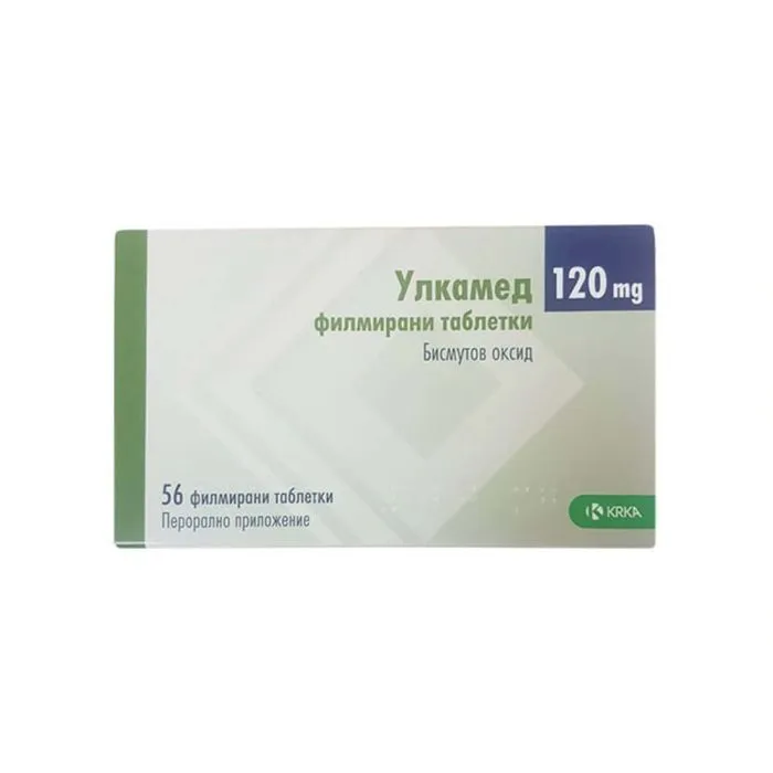 УЛКАМЕД ТАБЛ. 120МГ Х 56 | ULKAMED tab. 120 MG X 56