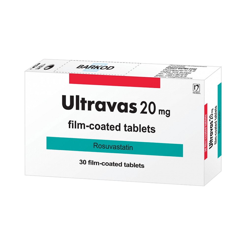 УЛТРАВАС ТАБЛ. 20МГ Х 30 | ULTRAVAS tab. 20 MG X 30