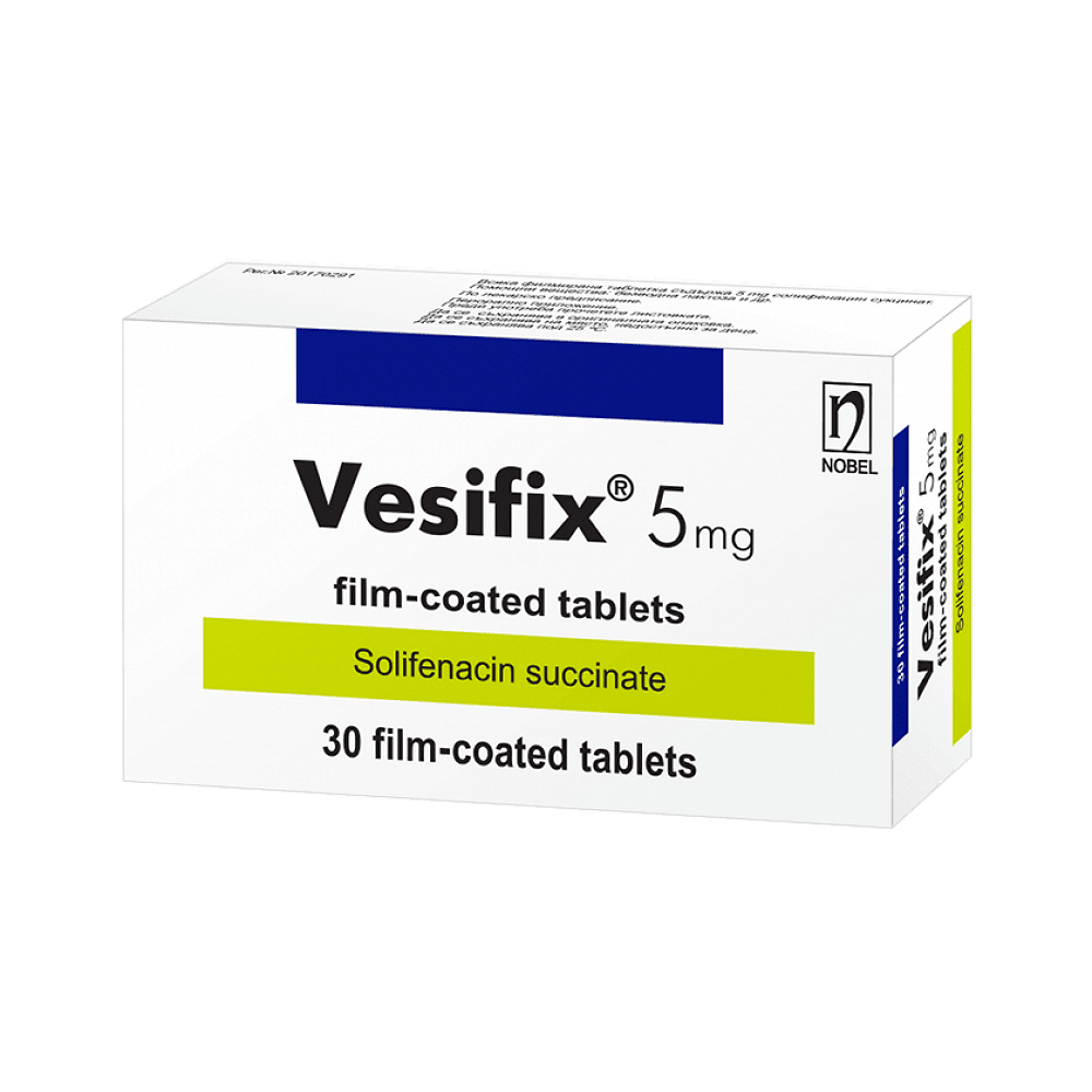 ВЕСИФИКС ТАБЛ. 5МГ Х 30 | VESIFIX tab. 5 MG X 30