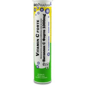 Витамин С ефервесцентни таблетки 1000мг х20 Abopharma | Vitamin C effervescent tab. 1000mg x20 Abopharma