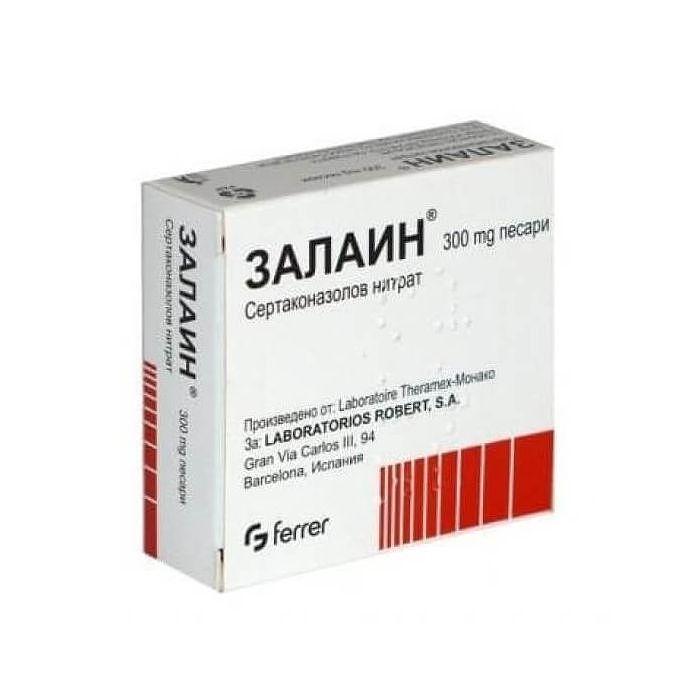ЗАЛАИН ПЕСАРИ 300МГ Х 1 | ZALAIN PESSARY 300MG X 1