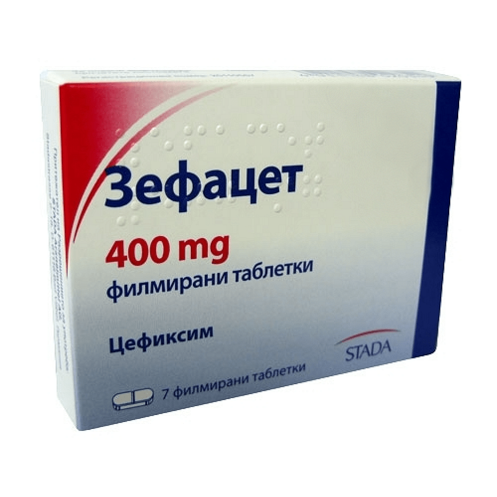 ЗЕФАЦЕТ ТАБЛ. 400МГ Х 7 | ZEFACET tab. 400MG X 7
