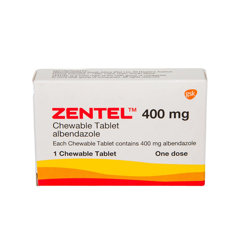 ЗЕНТЕЛ ТАБЛ. 400МГ Х 1 | ZENTEL tab. 400MG X 1