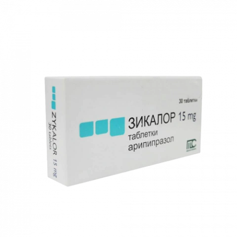 ЗИКАЛОР ТАБЛ.15МГ Х 30 | ZICALOR tab. 15MG X 30